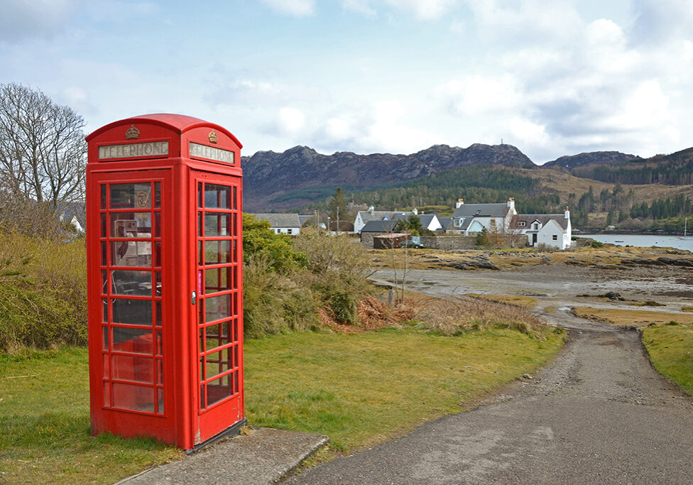 Red phone boxes like this could become a thing of the past in the Highlands
