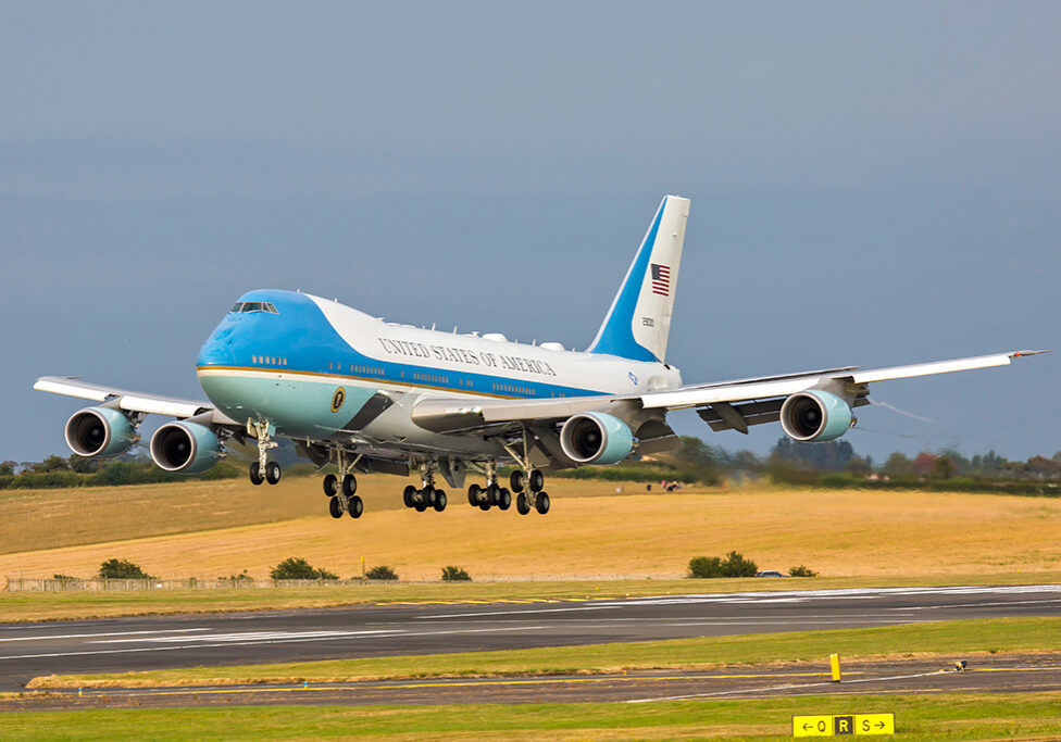 American President Donald Trump and First Lady Melania landed at Prestwick Airport last Friday