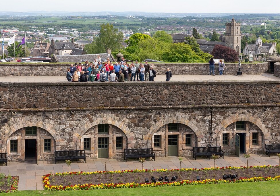 A guide-led tour at Stirling Castle (Photo: Shutterstock)