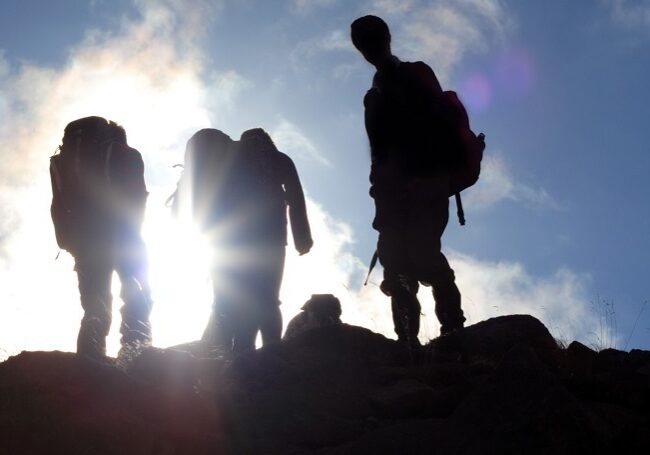 Outdoors hillwalking