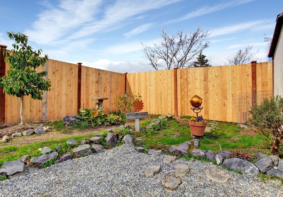A good fence adds to the security of your garden