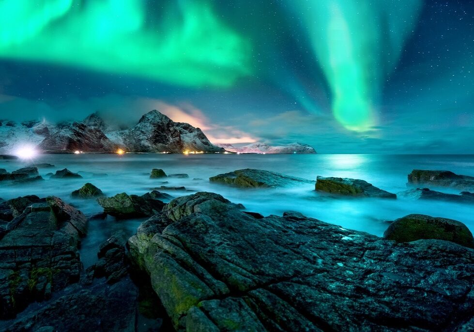 The Northern Lights over Norway