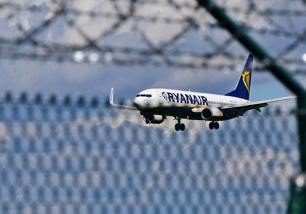 Ryanair flies from Glasgow Prestwick Airport