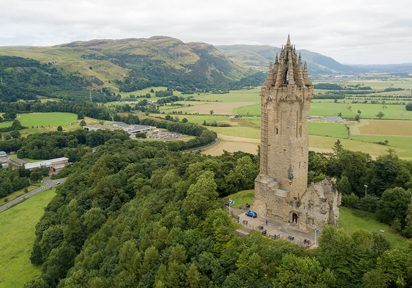 The Wallace Monument in Stirling