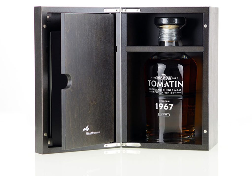 The beautifully-presented Tomatin 50 Year Old