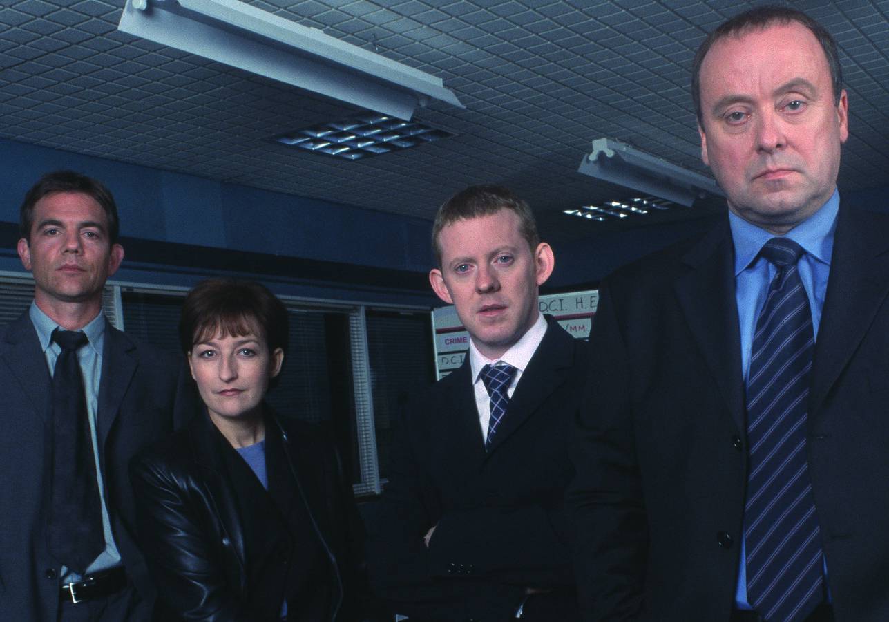 Blythe Duff and her co-stars in series 19 of Taggart