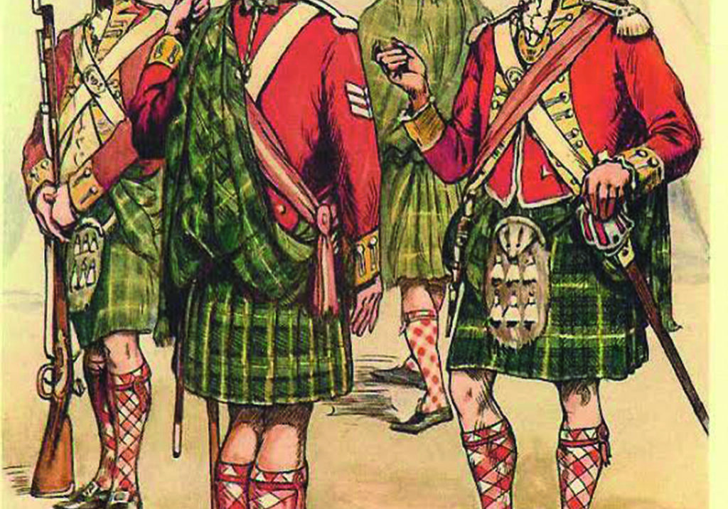 The original ‘gey’ Gordon Highlanders' uniforms