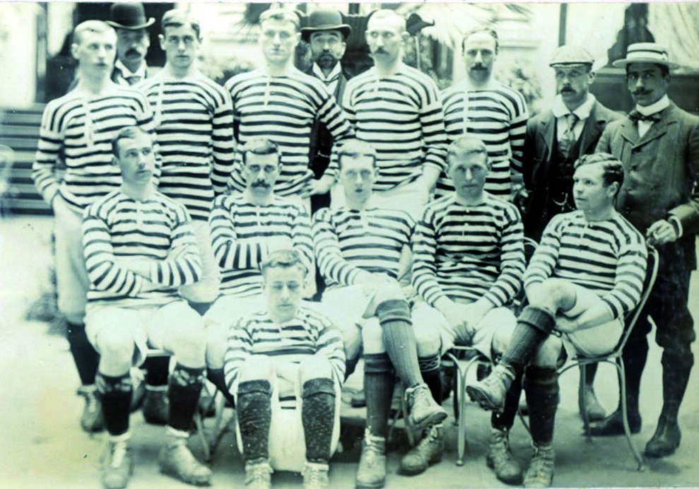 Queen's Park in 1898 (Photo: The Scottish Football Museum)