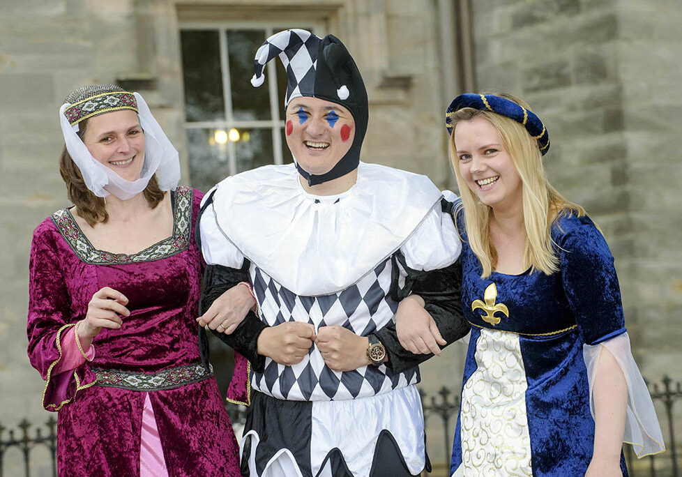 Fun is in store at Winton Castle in East Lothian